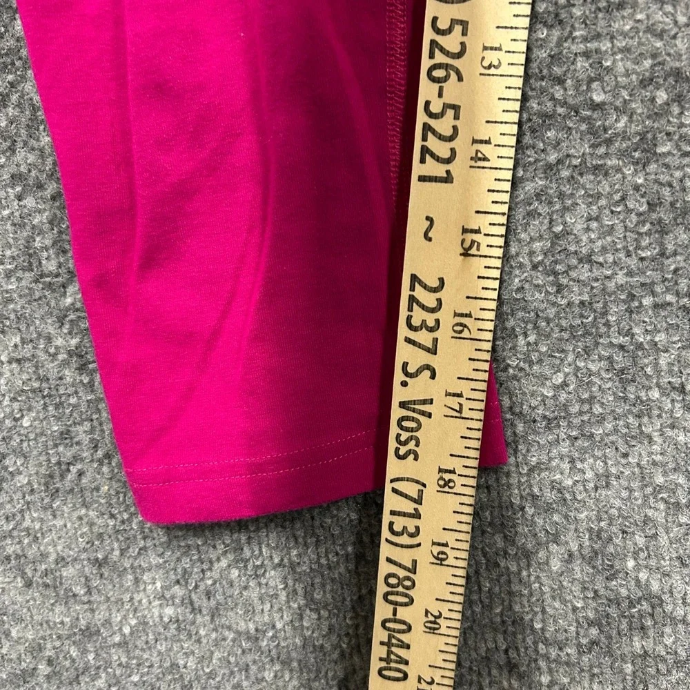 Nike Leggings Womens Size XS Pink Dri-Fit Cropped Athletic Performance Tights